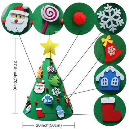 Handmade Christmas Tree Puzzle